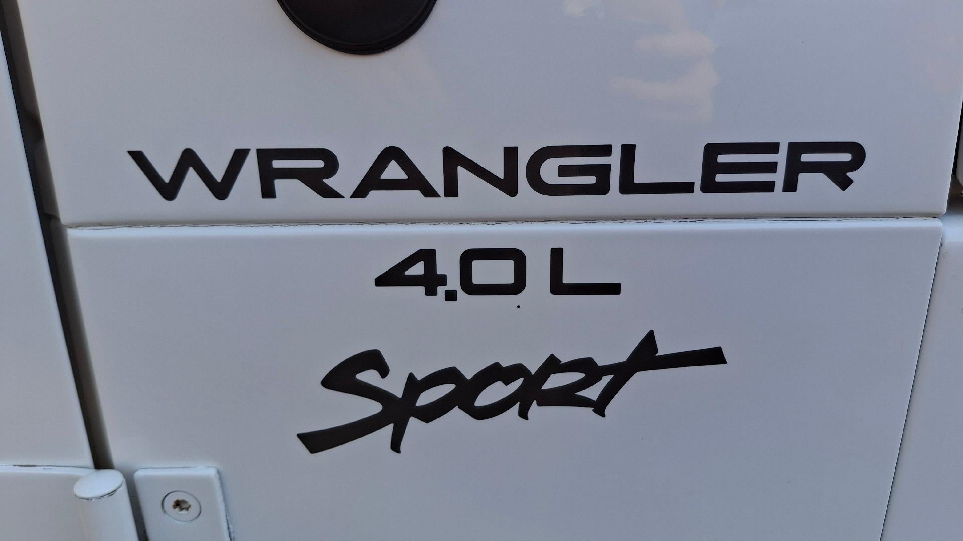 2001 Jeep Wrangler Sport